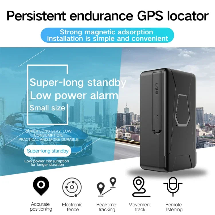 Thiết bị định vị GPS chống nước 2G cho xe máy và ô tô, PG10WiFi
