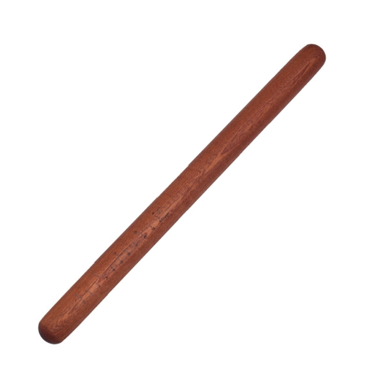 Cán lăn gỗ nhà bếp không dính, gỗ đàn hương đỏ, 25x3cm, 30x3cm, 40x3cm, 30x3.6cm, 40x3.6cm, 50x3.6cm