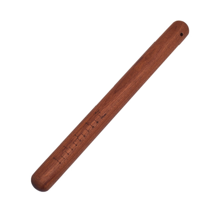 Cán lăn gỗ nhà bếp không dính, gỗ đàn hương đỏ, 25x3cm, 30x3cm, 40x3cm, 30x3.6cm, 40x3.6cm, 50x3.6cm