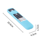 Ốp bảo vệ điều khiển từ xa TCL RC902V FMR1/FAR2/FMR4 bằng silicone chống sốc, kích thước 20.9 x 4.3 x 1.7cm