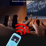 Ốp bảo vệ điều khiển từ xa TCL RC902V FMR1/FAR2/FMR4 bằng silicone chống sốc, kích thước 20.9 x 4.3 x 1.7cm