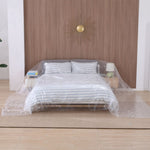 Phim che bụi trang trí tường nội thất, phim bảo vệ xe hơi, 55cm x 20m, 1.1m x 20m, 1.5m x 20m