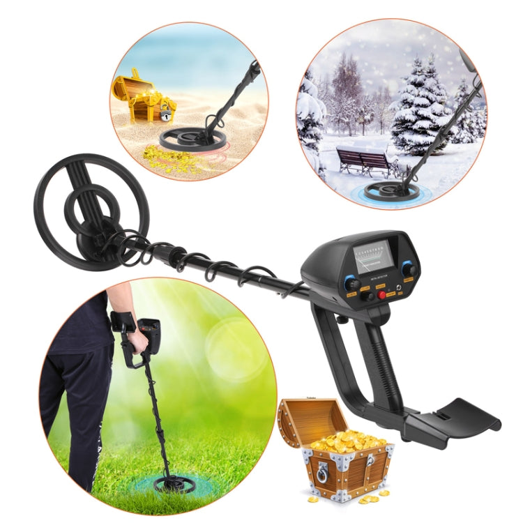 Thiết bị dò kim loại dưới đất định vị chính xác ngoài trời, MD4080 màu đen, MD4080 màu vàng
