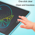 16 Inch Children LCD Writing Board Erasable Drawing Board, Pink Color Handwriting, Black Color Handwriting, Blue Color Handwriting, Pink Monochrome Handwriting, Black Monochrome Handwriting, Blue Monochrome Handwriting