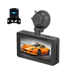 Máy ghi hình lái xe kết nối WiFi 3 inch với camera kép trước 4K + sau 2K HD, A5
