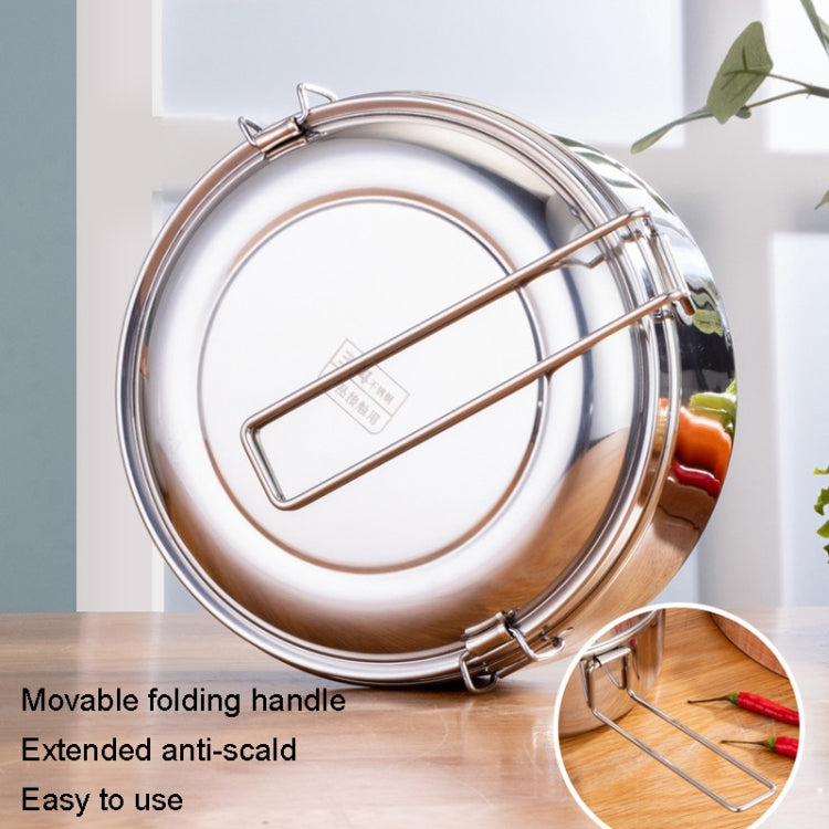 Hộp cơm tròn inox 304, 14cm một lớp, 16cm một lớp, 14cm hai lớp, 16cm hai lớp