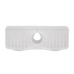 Thảm chống bắn nước silicon cho vòi nước nhà tắm và bếp, màu trắng, xám, đen, trắng + viền chống thấm, xám + viền chống thấm, đen + viền chống thấm
