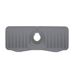 Thảm chống bắn nước silicon cho vòi nước nhà tắm và bếp, màu trắng, xám, đen, trắng + viền chống thấm, xám + viền chống thấm, đen + viền chống thấm