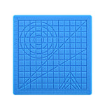 Bút in 3D Copy Silicone DIY với tấm mẫu vẽ, Màu xanh dương, Xanh lá, Trong suốt, Xanh dương lớn, Xanh lá lớn, Trong suốt lớn