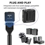 Tay cầm micro phỏng vấn cho DJI Mic / Moma / Rode Wireless Go / Relacart, Tay cầm phỏng vấn