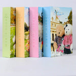 Album ảnh 6 inch 200 tờ không hộp, phim mỏng đơn giản, giao màu hỗn hợp bốn mùa, giao màu hỗn hợp gấu, giao màu hỗn hợp hoa, giao màu hỗn hợp hoa 2 màu