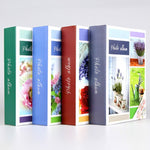 Album ảnh 6 inch 200 tờ không hộp, phim mỏng đơn giản, giao màu hỗn hợp bốn mùa, giao màu hỗn hợp gấu, giao màu hỗn hợp hoa, giao màu hỗn hợp hoa 2 màu