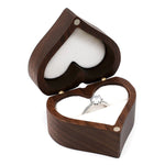 Hộp đựng nhẫn hình trái tim bằng gỗ, hộp đựng trang sức, hộp quà cưới Valentine, RB513-C1, RB513-C2, RB513-C3, RB513-C4, RB513-C5, RB513-C6, RB513-C7, RB529-C1, RB529-C2, RB529-C3, RB529-C4, RB529-C5, RB529-C7, RB529-C8