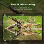 Camera hồng ngoại 4K ống kính kép H8201 32MP giám sát động vật ngoài trời nhìn đêm
