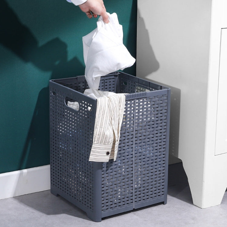 Giỏ đựng quần áo bẩn gấp gọn treo tường khung lưu trữ quần áo bẩn phòng tắm nhựa, Plus lớn màu trắng, Plus lớn màu xám, Plus lớn màu đen, Extra lớn màu đen, Extra lớn màu trắng, Extra lớn màu xám