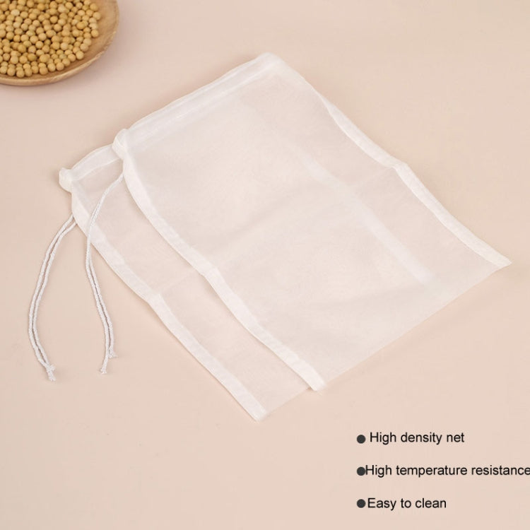 Bộ 2 túi lọc bã đậu nành gia dụng, túi lọc nước ép, lưới 80, lưới 100