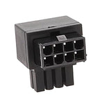 Đầu nối nguồn CPU 8 chân bo mạch chủ, giao diện đầu nối lái 90 độ, loại uốn cong dương A, loại uốn cong ngược B