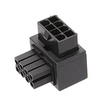 Đầu nối nguồn CPU 8 chân bo mạch chủ, giao diện đầu nối lái 90 độ, loại uốn cong dương A, loại uốn cong ngược B