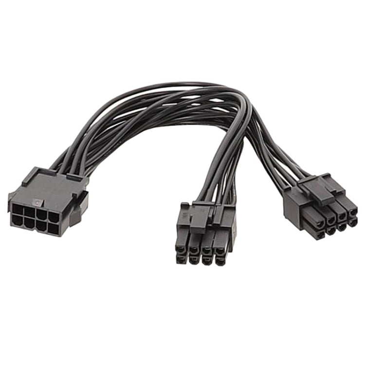Cáp nguồn card đồ họa 8 chân cái sang đôi 6+2 chân đực, 8 chân cái sang đôi 8 chân đực cáp chuyển đổi 1 ra 2, 8 chân cái sang đôi 6+2 chân đực