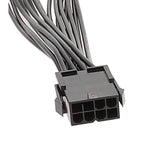 Cáp nguồn card đồ họa 8 chân cái sang đôi 6+2 chân đực, 8 chân cái sang đôi 8 chân đực cáp chuyển đổi 1 ra 2, 8 chân cái sang đôi 6+2 chân đực