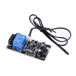 Module công tắc điều khiển nhiệt độ từ xa qua điện thoại không dây WIFI, không hiển thị, hiển thị ống kỹ thuật số, hiển thị LCD