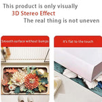 Thảm Sàn Hấp Thụ Bùn Diatom Vẽ Tranh Dầu 3D, Thảm Chống Trượt, 40 x 60cm, 50 x 80cm