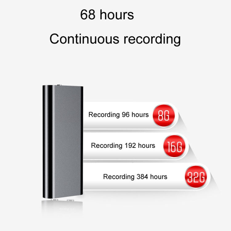 Máy ghi âm thông minh Q25 có màn hình HD chống ồn, kẹp sau, dành cho phóng viên, dung lượng 4GB, 8GB, 16GB, 32GB