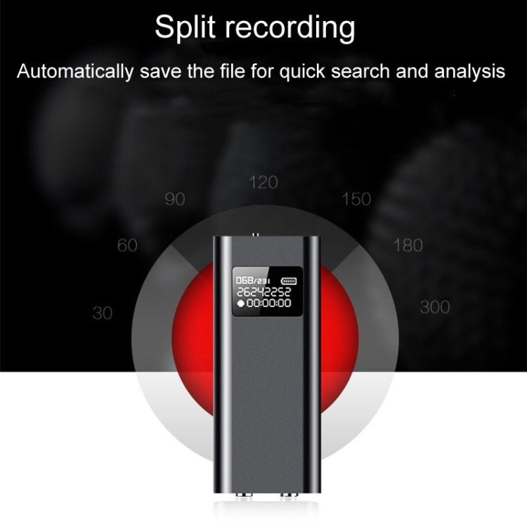 Máy ghi âm thông minh Q25 có màn hình HD chống ồn, kẹp sau, dành cho phóng viên, dung lượng 4GB, 8GB, 16GB, 32GB