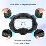 AMVR Q3FC1 Cho Meta Quest3 Mặt nạ chất liệu da lụa băng thở