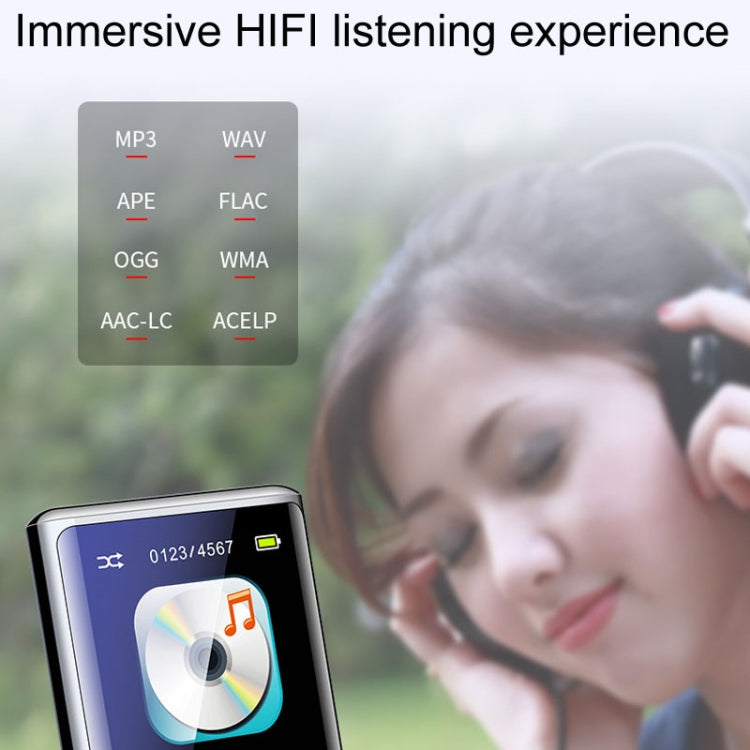 Máy nghe nhạc MP3/MP4 Bluetooth M27 1.8 inch, máy ghi âm sách điện tử, dung lượng 4GB, 8GB, 16GB, 32GB