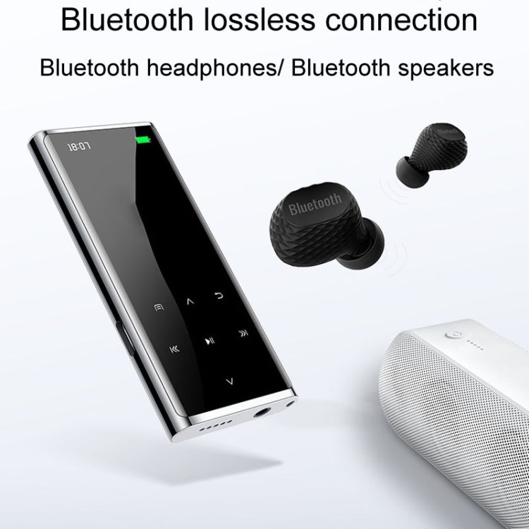 Máy nghe nhạc MP3/MP4 Bluetooth M27 1.8 inch, máy ghi âm sách điện tử, dung lượng 4GB, 8GB, 16GB, 32GB