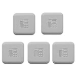 5 miếng đệm chống va đập cửa tay nắm, giảm tiếng ồn, đệm bảo vệ silicone cho cửa phòng khách và phòng ngủ