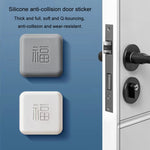 5 miếng đệm chống va đập cửa tay nắm, giảm tiếng ồn, đệm bảo vệ silicone cho cửa phòng khách và phòng ngủ