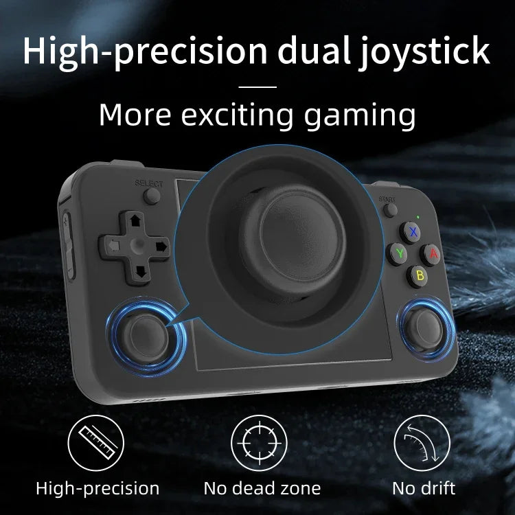 Máy chơi game cầm tay ANBERNIC RG35XX H màn hình IPS 3,5 inch hệ điều hành Linux, 64GB, 64GB+128GB