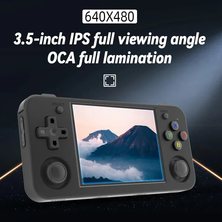 Máy chơi game cầm tay ANBERNIC RG35XX H màn hình IPS 3,5 inch hệ điều hành Linux, 64GB, 64GB+128GB