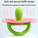 Đồ chơi cắn silicone hình xương rồng chống mọc răng cho bé