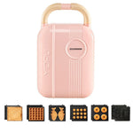 YIDPU Multifunctional Family Breakfast Maker Light Diet Sandwich Waffle Baker, CN Plug, 2 In 1, 3 In 1, 4 In 1, 5 In 1, 6 In 1, 7 In 1