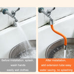 Ống Nối Uốn Cong Chống Bắn Nước Vòi Nước Đa Năng, 20cm, 30cm, 50cm