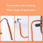 Ống Nối Uốn Cong Chống Bắn Nước Vòi Nước Đa Năng, 20cm, 30cm, 50cm