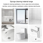 Bọt Biển Tẩy Vết Bẩn Gương Kính Nhà Tắm, Dùng Chà Vòi Nước, Dụng Cụ Tẩy Cặn, Màu Hồng