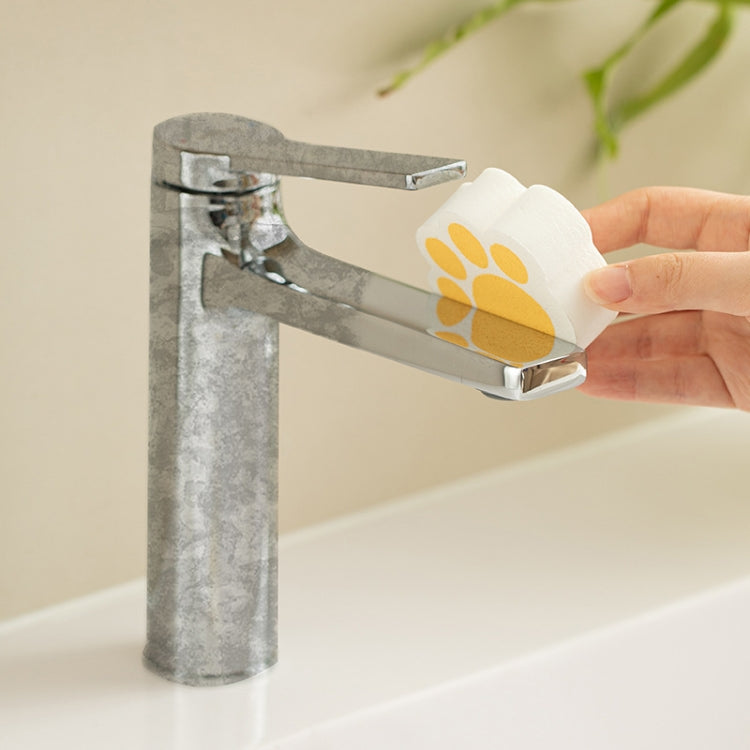 Bọt Biển Tẩy Vết Bẩn Gương Kính Nhà Tắm, Dùng Chà Vòi Nước, Dụng Cụ Tẩy Cặn, Màu Hồng