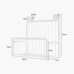 Giỏ treo cửa sau, giá đựng gia vị nhà bếp, giá treo lưu trữ