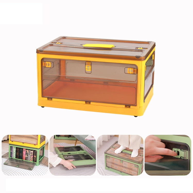 Hộp nhựa gấp gọn có bánh xe, hộp đựng đồ xếp chồng, màu trắng 37 x 26.5 x 22 cm, màu vàng 37 x 26.5 x 22 cm, màu xanh lá 37 x 26.5 x 22 cm, nắp gỗ trắng 37 x 26.5 x 22 cm, nắp gỗ vàng 37 x 26.5 x 22 cm