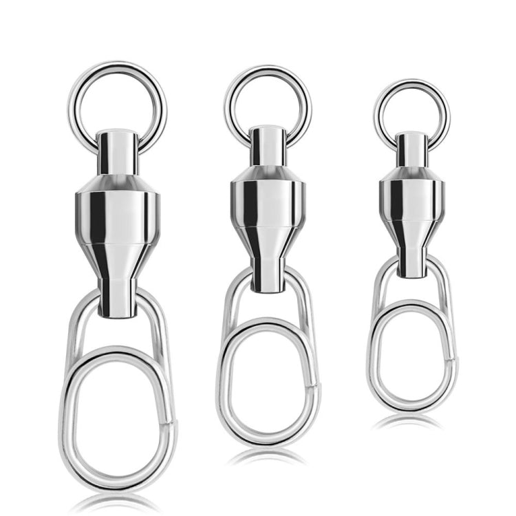 5 cái / Gói PROBEROS DAC006 Mồi câu loại 8 vòng nối, vòng bi xoay tốc độ cao, phụ kiện câu cá, 22mm, 23mm, 25mm, 30mm, 35mm