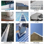 Băng keo chống thấm Butyl dày 1.2mm, băng keo nhôm tự dính, kích thước 5cm x 5m, 15cm x 5m, 20cm x 5m, 10cm x 10m