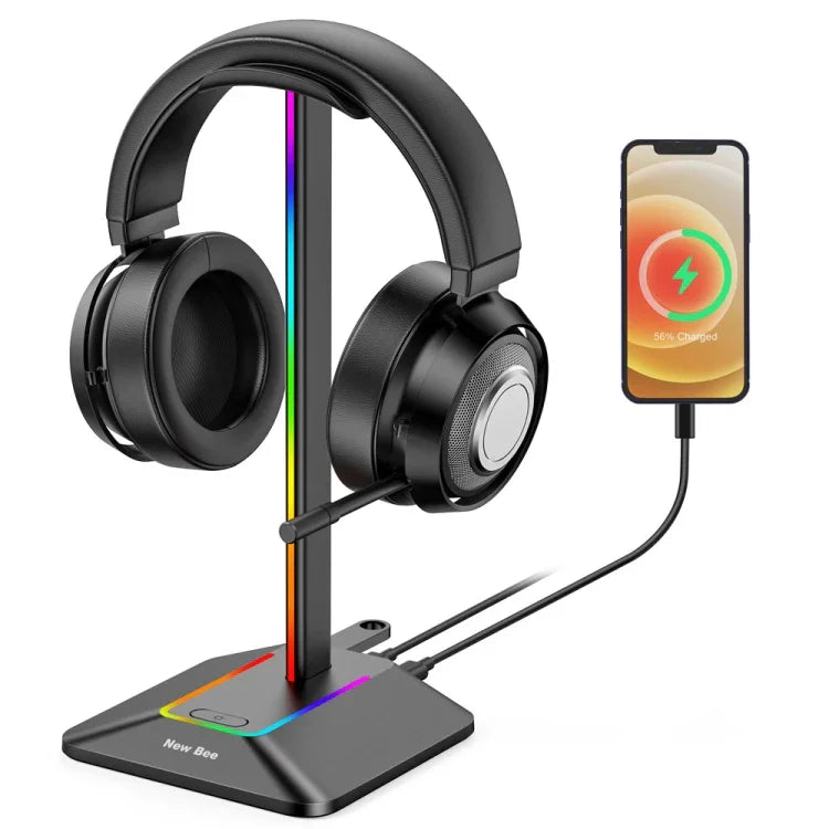Giá trưng bày tai nghe nhiều màu Bee Dual Output, giá mở rộng HUB, giá đỡ tai nghe Z8 màu đen, Z8 màu bạc, Z9 không có giao diện mở rộng màu đen, Z9 không có giao diện mở rộng màu bạc
