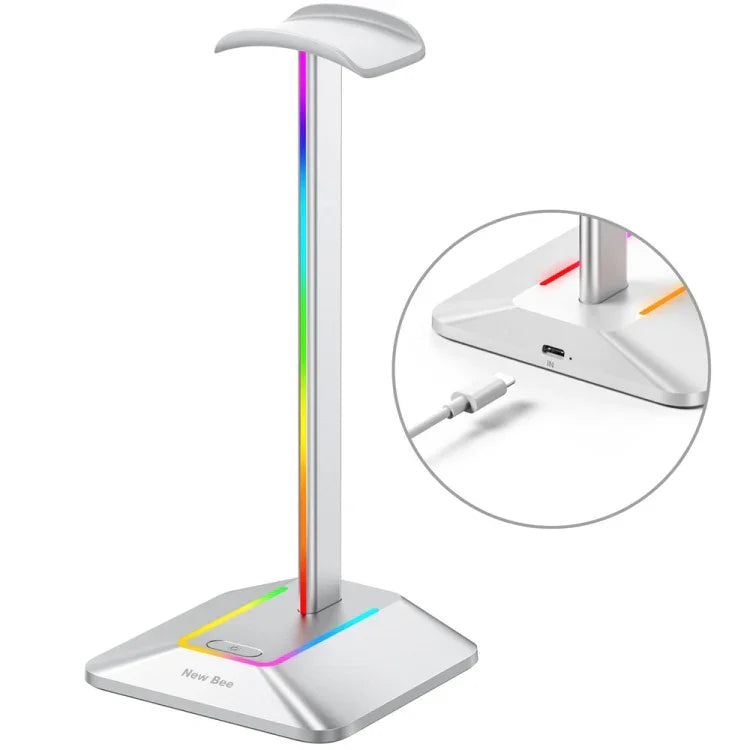 Giá trưng bày tai nghe nhiều màu Bee Dual Output, giá mở rộng HUB, giá đỡ tai nghe Z8 màu đen, Z8 màu bạc, Z9 không có giao diện mở rộng màu đen, Z9 không có giao diện mở rộng màu bạc