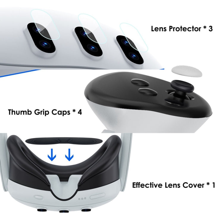 Vỏ bảo vệ PC cho Meta Quest 3, 7 trong 1 (lấp lánh trong suốt), 7 trong 1 (lấp lánh trong suốt xanh), 7 trong 1 (lấp lánh trong suốt đỏ), Vỏ đơn (lấp lánh trong suốt), Vỏ đơn (lấp lánh trong suốt xanh), Vỏ đơn (lấp lánh trong suốt đỏ)...