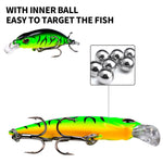 Mồi câu Minnow chìm 5.3cm 4.6g, mồi nhựa cứng bionic đổ dài, cần câu, lưỡi câu PROBEROS DW577 8003, lưỡi câu thường PROBEROS DW578