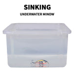 Mồi câu Minnow chìm 5.3cm 4.6g, mồi nhựa cứng bionic đổ dài, cần câu, lưỡi câu PROBEROS DW577 8003, lưỡi câu thường PROBEROS DW578
